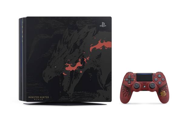 As es la nueva PS4 Pro de Monster Hunter World Imagen 2