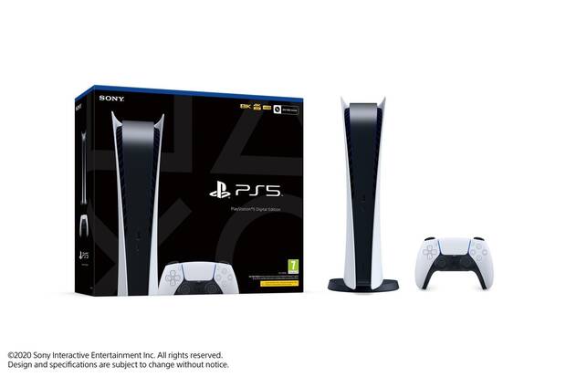 As son las cajas de PlayStation 5 y PS5 Digital Edition Imagen 3