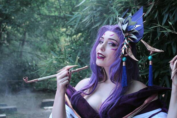 Cosplay de Cassiopeia Florecer Espiritual 5