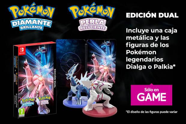 Pack doble de Pokmon Diamante Brillante / Perla Reluciente en GAME