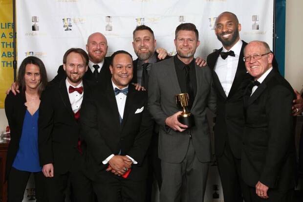 Naughty Dog recibió un premio Annie de animación por su trabajo en <i>Uncharted 4: El desenlace del Ladrón</i>.