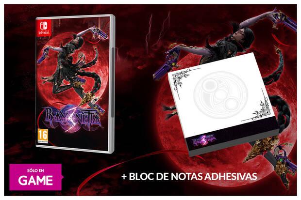 Reserva Bayonetta 3 en GAME con regalo extra exclusivo