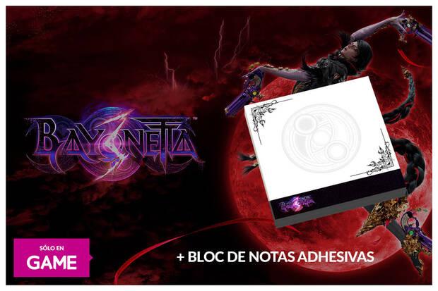 Reserva Bayonetta 3 en GAME con regalo extra exclusivo