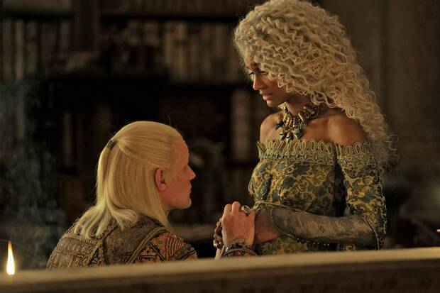 Laena y Daemon Targaryen