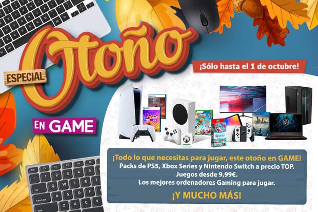 Ofertas de otoño en GAME.