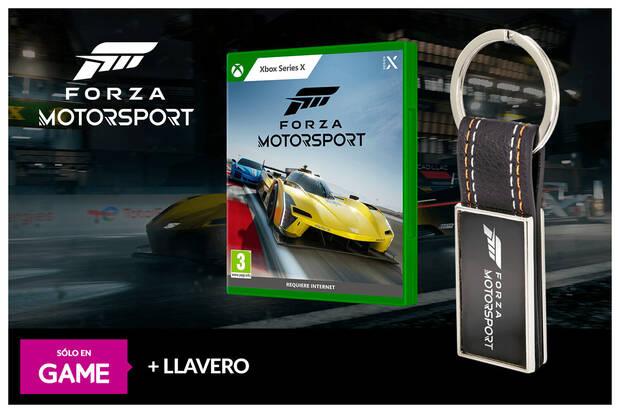 Forza Motorsport reserva en GAME con llavero gratis de regalo