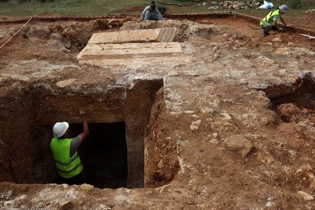 Tumba romana en Albania