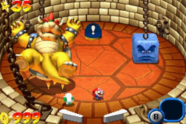 Captura de Super Mario Ball.