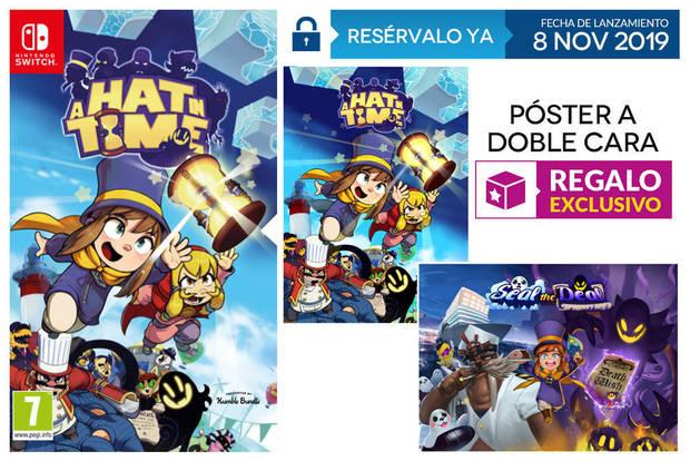 GAME detalla su incentivo por reserva para A Hat in Time en Nintendo Switch Imagen 2