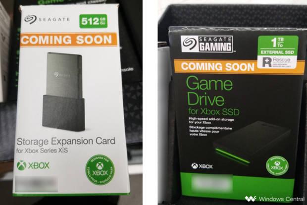 Filtrados nuevos SSD de Seagate para Xbox Series X/S.