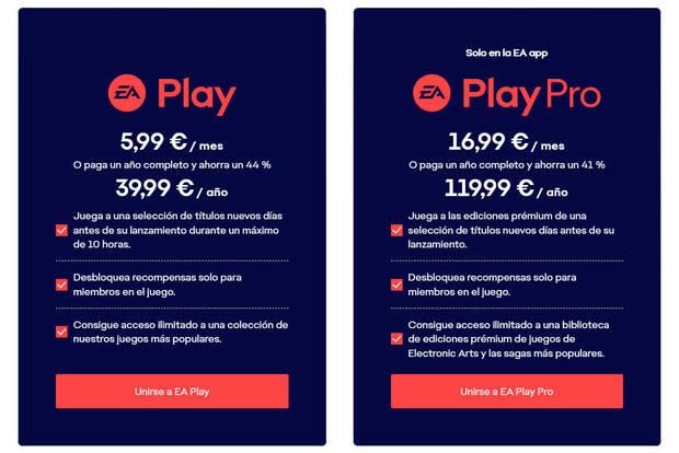 EA Play sube precio suscripcin en Espaa desde mayo 2024