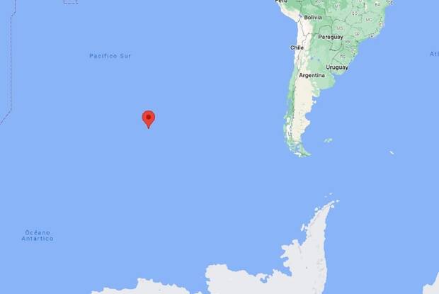 Ubicaci�n geogr�fica del Punto nemo