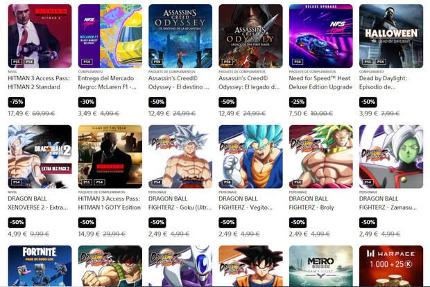 PlayStation Store rebajas complementos