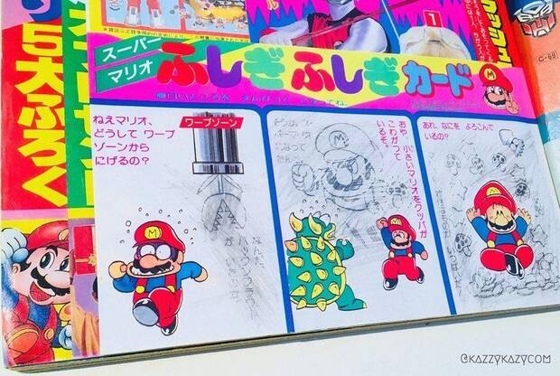 Surgen varios dibujos inditos de Mario para una revista infantil de los 80 Imagen 3