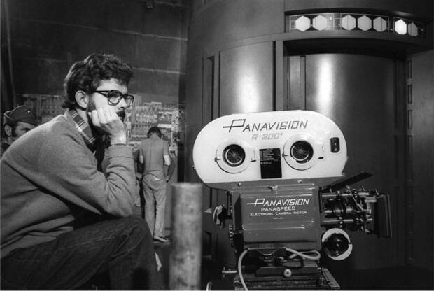 George Lucas filmando