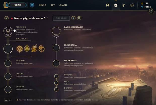 League of Legends: Cómo crear páginas de runas y qué hay que saber