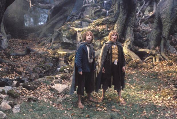 Fangorn Merry y Pippin