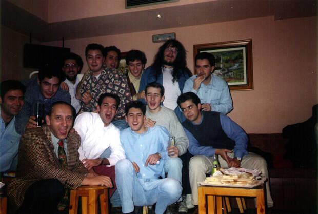 El equipo de desarrollo de PC Fútbol en 1994.