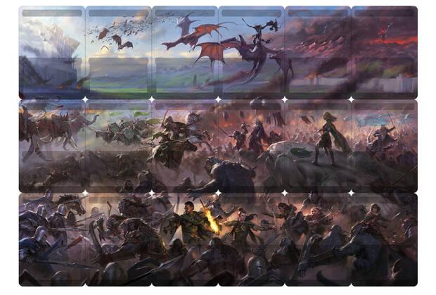 Mosaico Campos de Pelennor