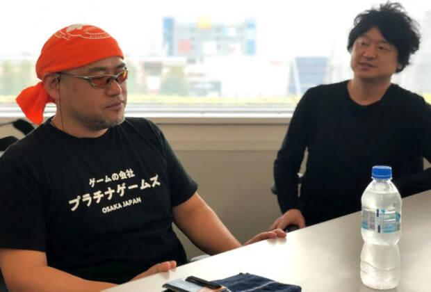 Hideki Kamiya durante su entrevista con VGC.