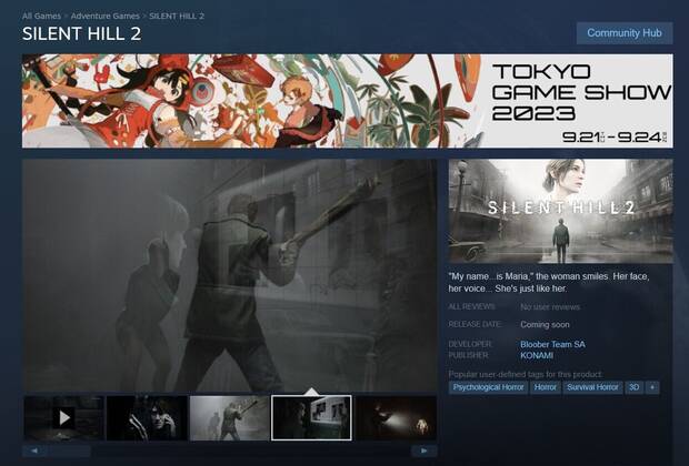Silent Hill 2 Remake en Steam