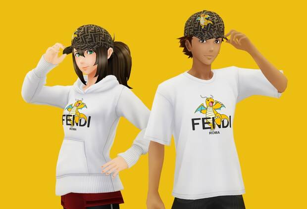 Pokemon GO: sudadera exclusiva de la colaboracin FENDI x Fragment