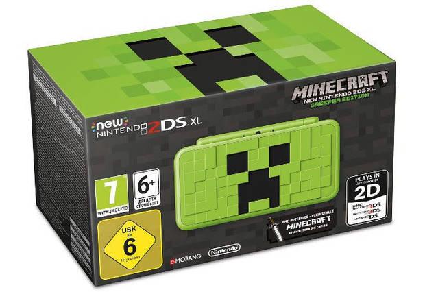 La New Nintendo 2DS XL - Creeper Edition estar disponible este viernes Imagen 3