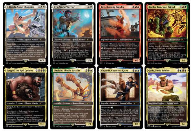Cartas Street Fighter Magic