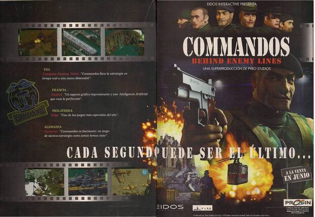 La prensa mundial se rindió ante 'Commandos: Behind the Enemy Lines'.