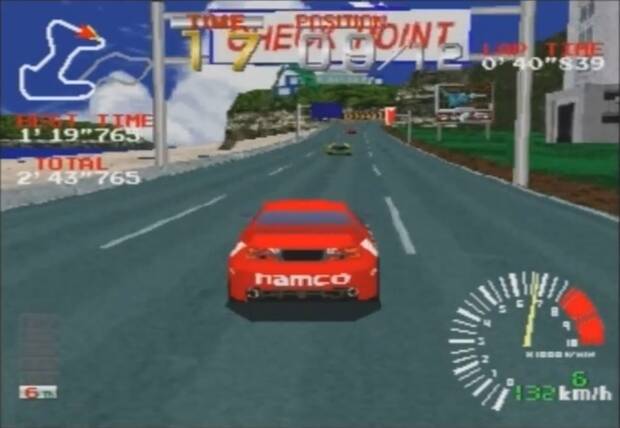 Ridge Racer (1995) Namco.