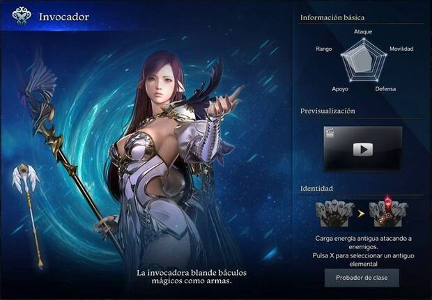 Lost Ark - Clase avanzada Invocador