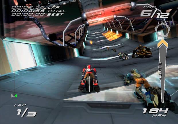 El motor de Kinetica, un juego de carreras, fue utilizado en los God of War de PS2.