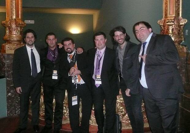 El equipo de Vadejuegos en 2011.