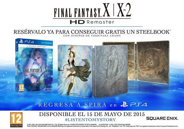 Final Fantasy X/X-2 HD Remaster para PS4 llega el 15 de mayo Imagen 2