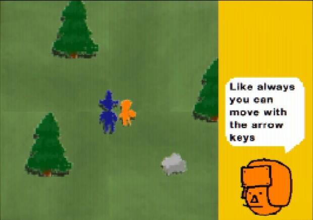 Imagen de 'Jam Talk', el juego que present Guidet en la Granada Jam de 2023.