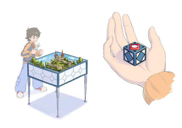 Gracias a estos cubos podremos escoger los dioramas en los que queremos combatir, aunque algunas batallas tienen lugar en escenarios reales.