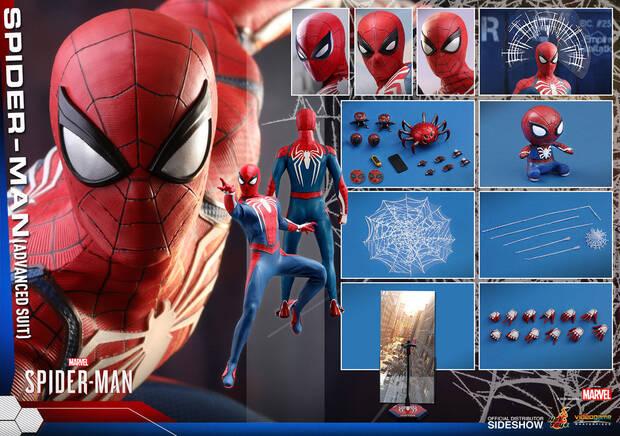 Así será la espectacular figura de Spider-Man diseñada por Hot Toys Imagen 2