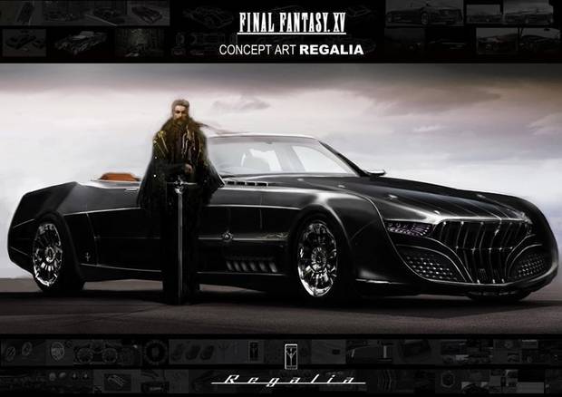 As se cre y dise el Regalia, el coche de lujo de FFXV Imagen 2