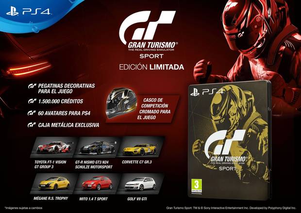Así son todas las diferentes ediciones de Gran Turismo Sport Imagen 3