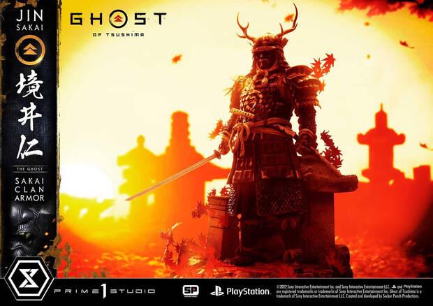 Nueva figura de Ghost of Tsushima de alta calidad de Prime 1 Studio