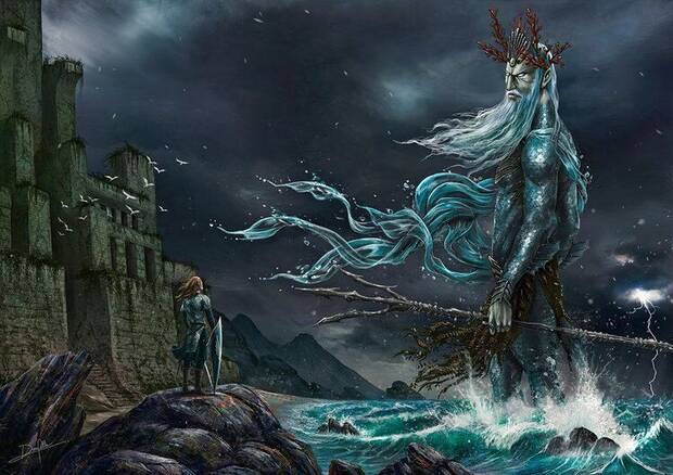 Ulmo, el Vala de las aguas de El seor de los anillos