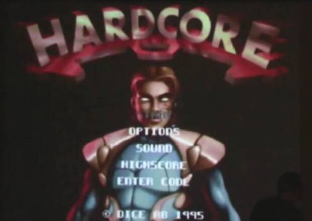 La pantalla de inicio de 'Hardcore'.