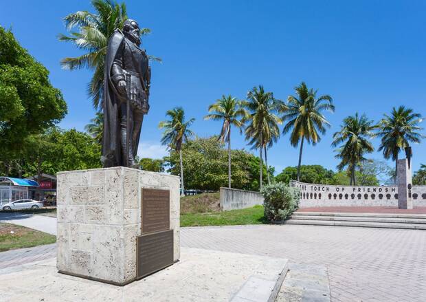 Estatua de Juan Ponce de Len en Miami