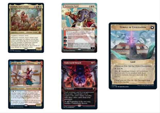 Cartas Las Cavernas Perdidas de Ixalan