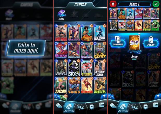 Marvel Snap - Cómo crear nuevos mazos