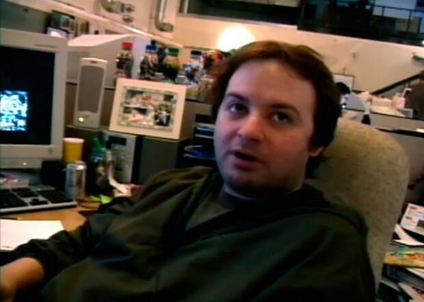 David Jaffe, durante la creación del primer God of War.