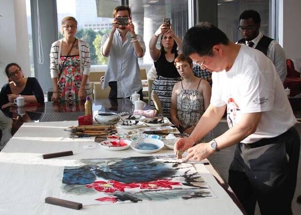 China y las bellas artes