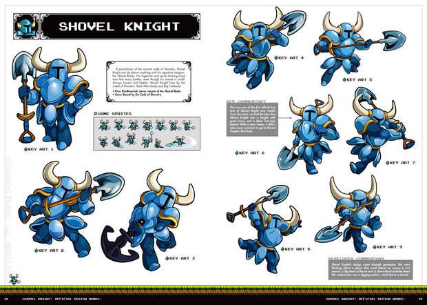 El libro de ilustraciones de Shovel Knight llegar el 17 de octubre Imagen 2