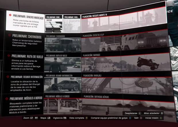 GTA Online - Características, detalles y división por actos de El golpe del juicio final