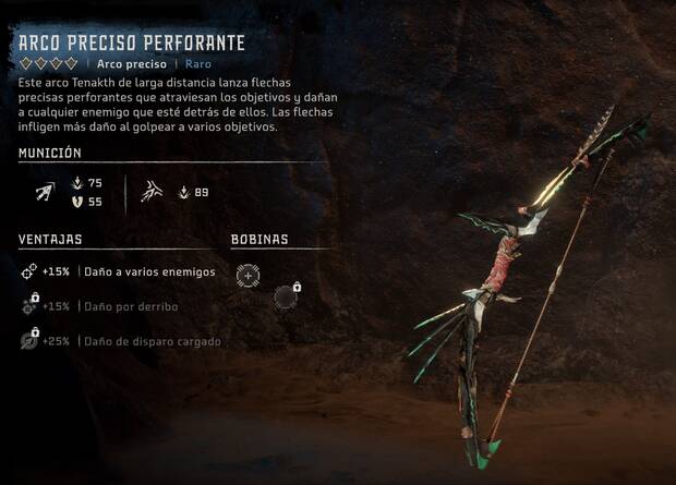 Horizon Forbidden West - Arma Arco preciso perforante